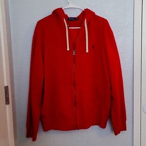 Polo ralph lauren zip up hoodie